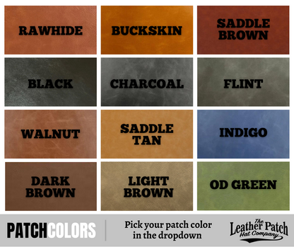 a bunch of different colors of leather