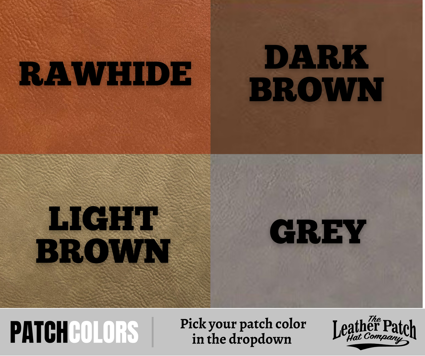 a group of different colors of leather