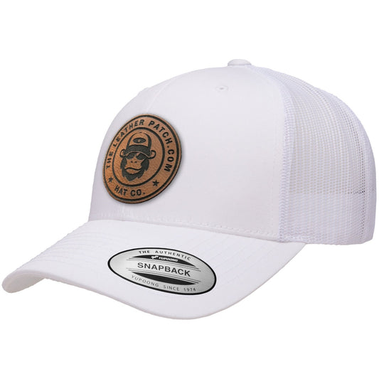 YP Classics® Retro Trucker + Custom Patch - The Leather Patch Hat Co.