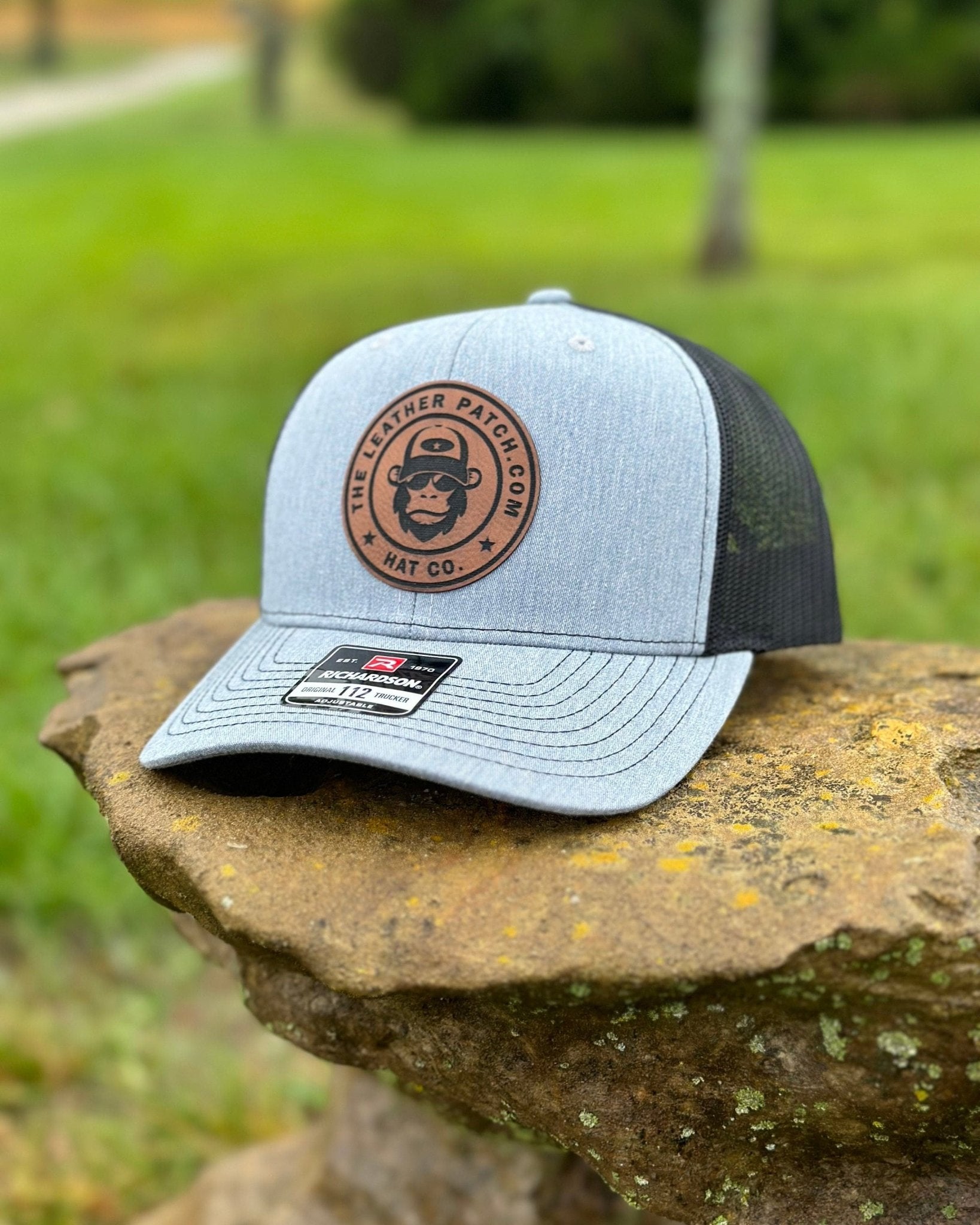 Richardson 112 Original Trucker + Custom Patch - The Leather Patch Hat Co.